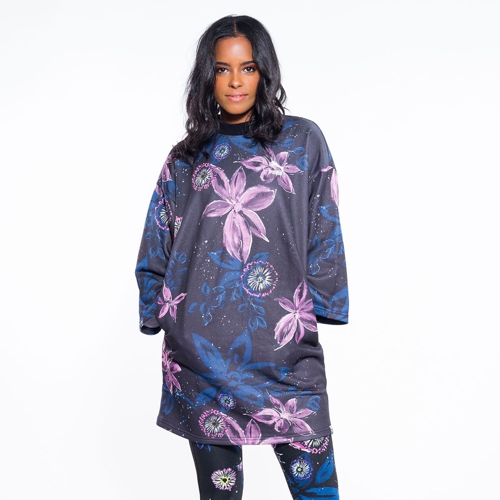 Puma AOP Archive Logo Dress Sz S